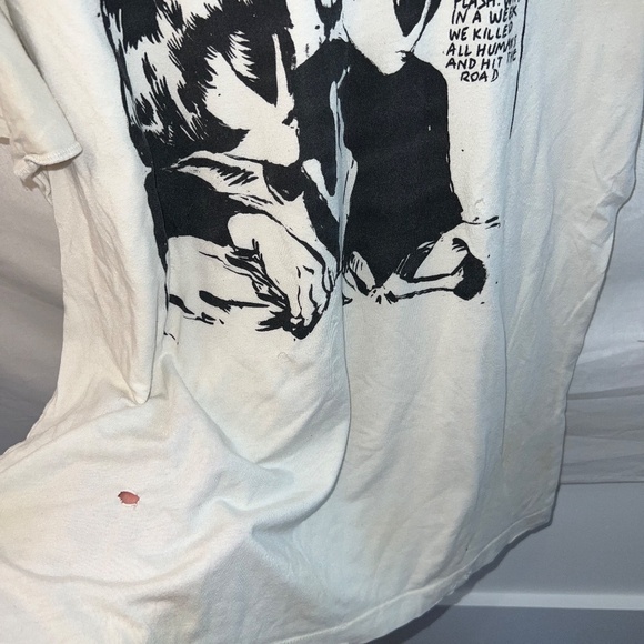 UNIF - Alien Cosmic Sonic Youth Goo - Distressed Graphic T-Shirt - Unisex Medium - Picture 5 of 8